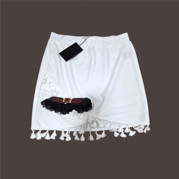 Deluxe 7pc Pirate Captain (Added Matching Skirt With Tassels) Size Large NWOT - Picture 12 of 14